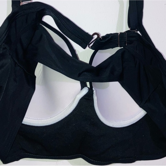 XXL 2 Piece Bathing Suit Set NWOT High Waisted - Picture 6 of 7